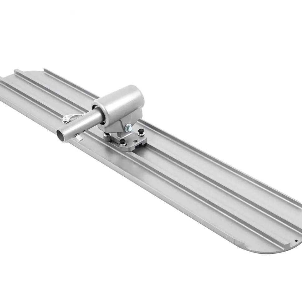 VEVOR Bull Float Magnesium Concrete Float 48 x 8" Round End Concrete Float Tool Cement Tool Bull Concrete Kit Bull Float with 4 Float Handle Bull Float Bracket Concrete Tools Finishing Bull Float