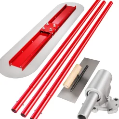 VEVOR Bull Float Manganese Steel Concrete Float 1200x300mm Concrete Float Tool Cement Tool Bull Concrete Kit Bull Pool Float Bull Float Handle Bull Float Bracket Concrete Tool Finishing Bull Float