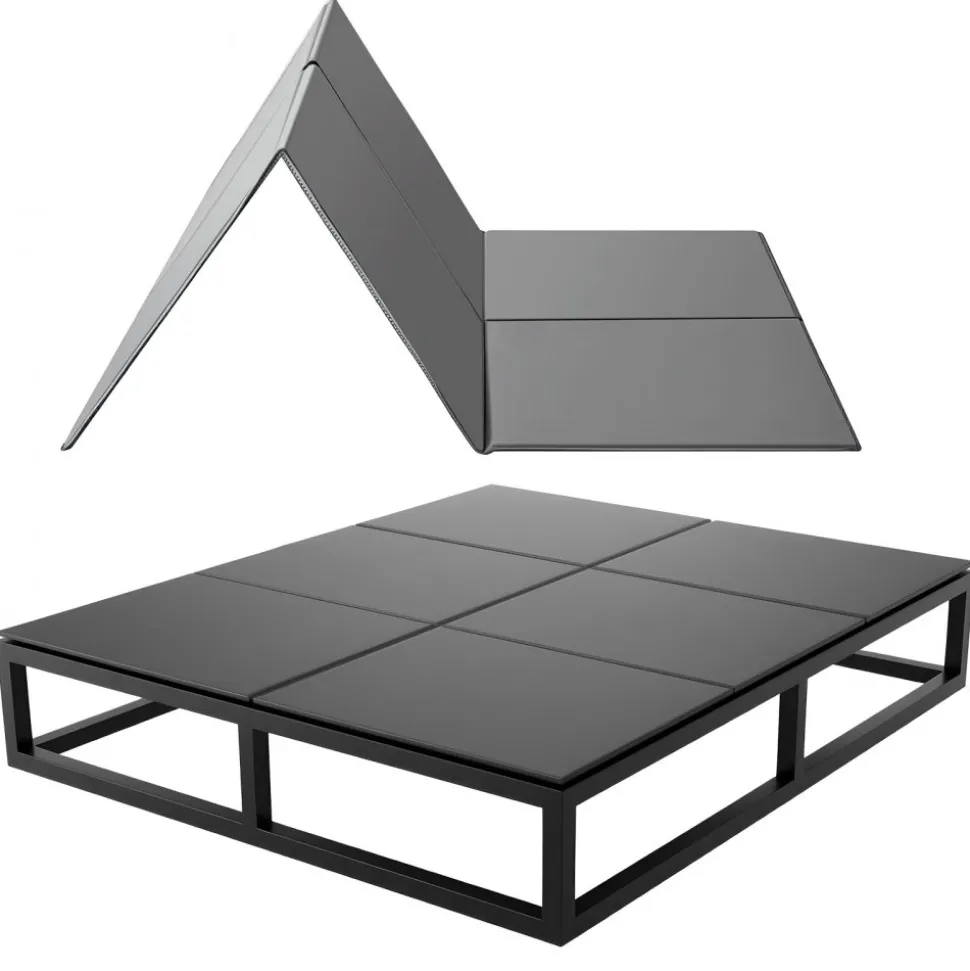 VEVOR Bunkie Board, Full Size 75.6 x 54.3 in, Foldable Bed Board Under Mattress with Hook-and-Loop Straps, PP Core with 600D Oxford Fabric, Anti-Sag for Metal Frames, Bunk Beds, and Sleeper Sofas