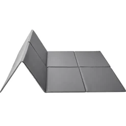 VEVOR Bunkie Board, King Size 80.3 x 75.9 in, Foldable Bed Board Under Mattress with Hook-and-Loop Straps, PP Core with 600D Oxford Fabric, Anti-Sag for Metal Frames, Bunk Beds, and Sleeper Sofas