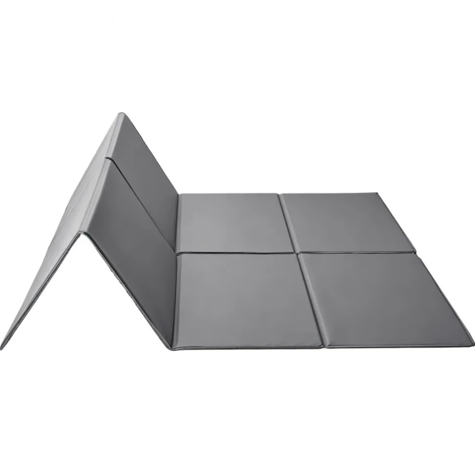VEVOR Bunkie Board, King Size 80.3 x 75.9 in, Foldable Bed Board Under Mattress with Hook-and-Loop Straps, PP Core with 600D Oxford Fabric, Anti-Sag for Metal Frames, Bunk Beds, and Sleeper Sofas