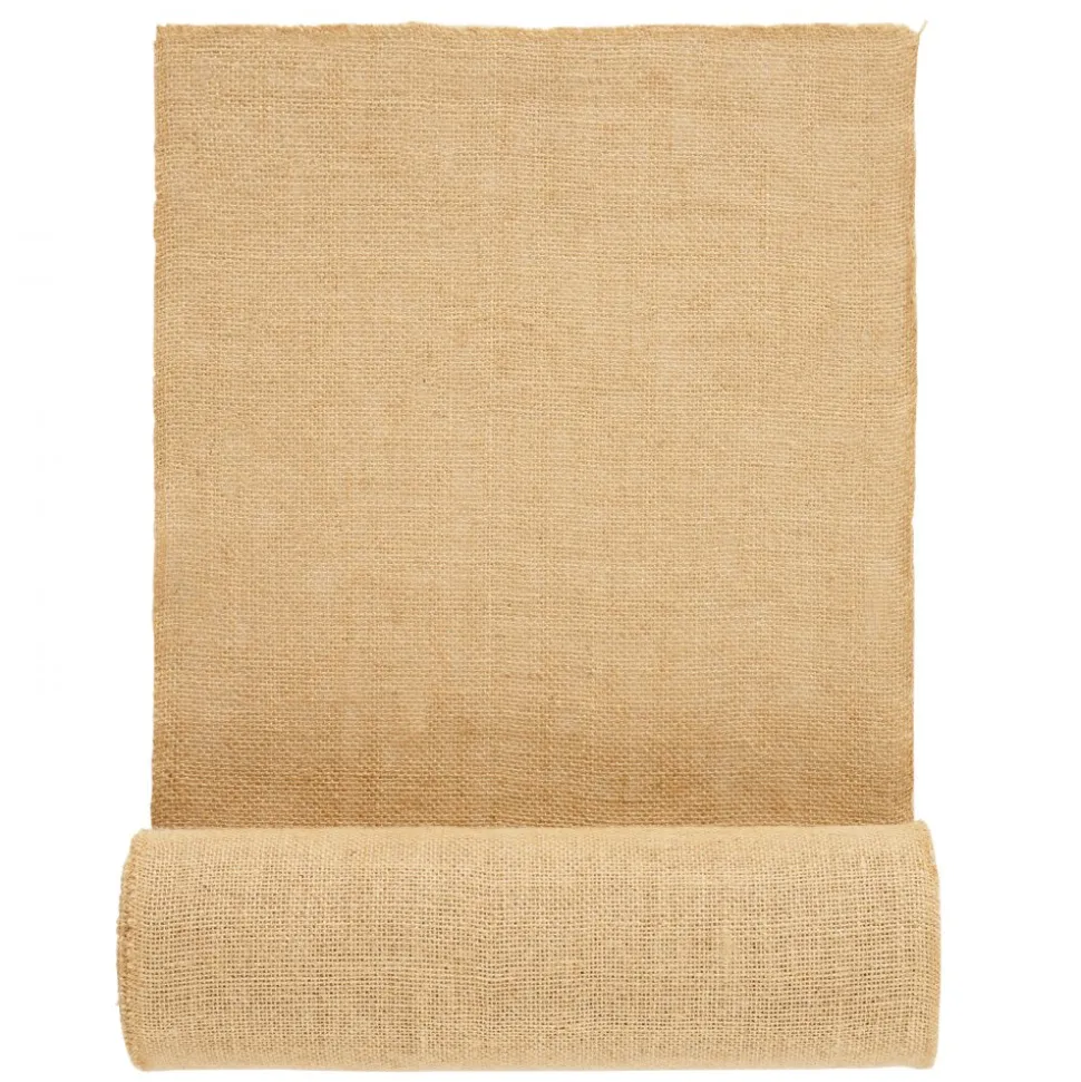 VEVOR Burlap Fabric Roll, 14 in x 30 ft & 50 x 50 High Density Wide Natural Burlap Fabric Rolls, Jute Fabric Burlap Tree Wrap Roll, for Decor, Crafts, Wedding, Gardening, Plant & Tree Winter Covering