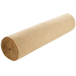 VEVOR Burlap Fabric Roll, 40” x 150 ft & 45 x 45 High Density Wide Natural Burlap Fabric Rolls, Jute Fabric Burlap Tree Wrap Roll, for Decor, Crafts, Wedding, Gardening, Plant & Tree Winter Covering