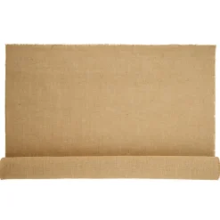 VEVOR Burlap Fabric Roll, 40” x 30 ft & 50 x 50 High Density Wide Natural Burlap Fabric Rolls, Jute Fabric Burlap Tree Wrap Roll, for Decor, Crafts, Wedding, Gardening, Plant & Tree Winter Covering
