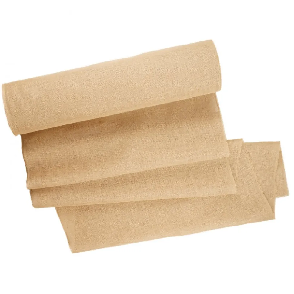 VEVOR Burlap Fabric Roll, 14” x 150 ft & 50 x 50 High Density Wide Natural Burlap Fabric Rolls, Jute Fabric Burlap Tree Wrap Roll, for Decor, Crafts, Wedding, Gardening, Plant & Tree Winter Covering