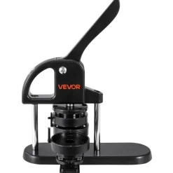 VEVOR Button Maker, 1/1.25/2.28 inch(25/32/58mm) 3-IN-1 Pin Maker, with 300pcs Button Parts, Button Maker Machine with Panda Magic Book, Ergonomic Arc Handle Punch Press Kit, For Children DIY Gifts