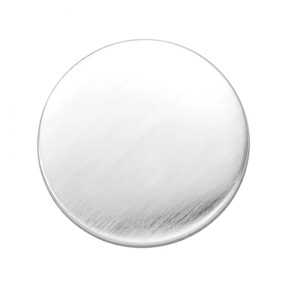VEVOR Button Maker Supplies 50 Sets 1.26 in / 32 mm Refrigerator Magnets, Button Parts with Magnetic Backs, Metal Shells, Clear Mylar Films, and Blank Circle Papers, for Home DIY and Kitchen Decor