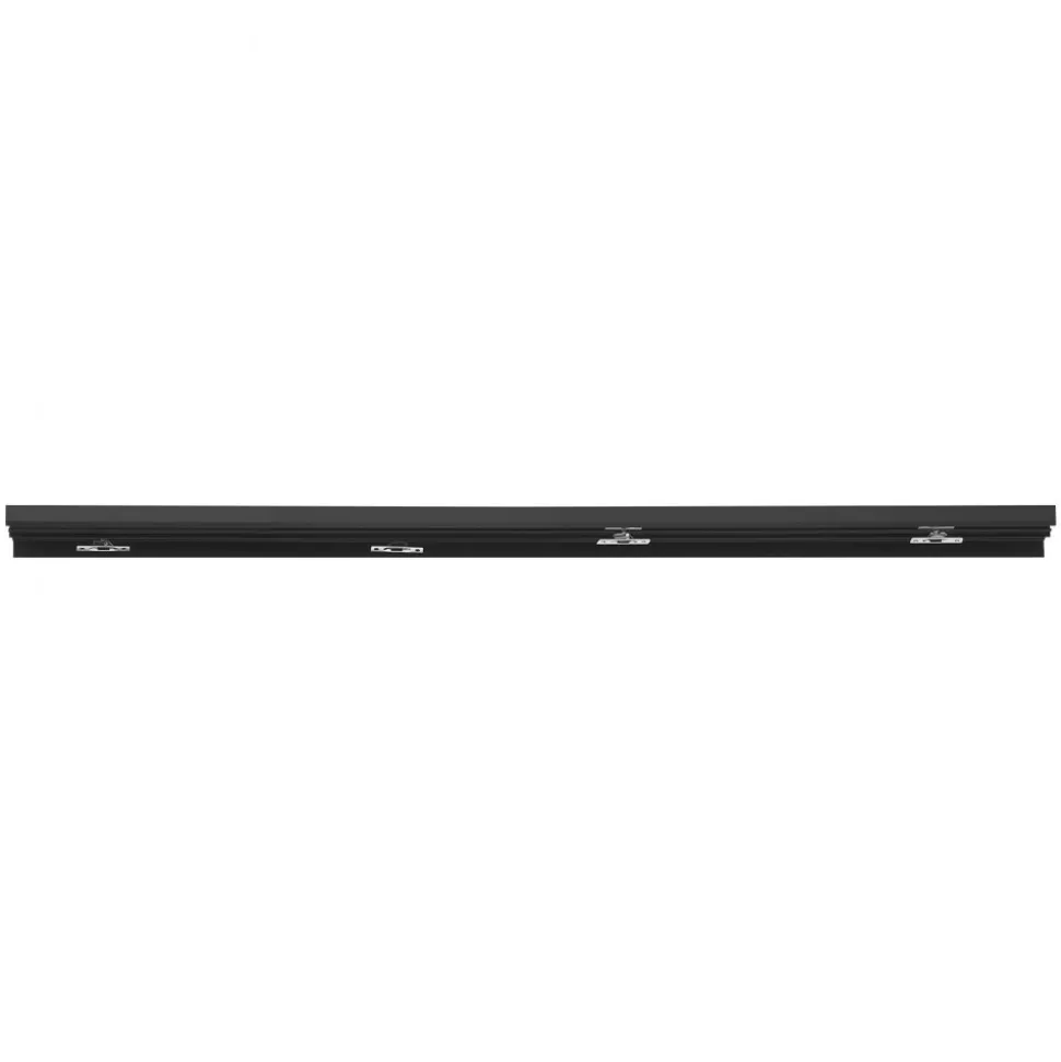 VEVOR Bypass Sliding Door Hardware Kit, 5 ft Aluminum Alloy Dual-Track Bypass Door Hardware, Smooth and Quiet Sliding, Easy to Install, for 1" to 1 3/4" Thickness 30" Width 2 Door System, for Closet