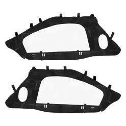 VEVOR Cab Enclosure Upper Doors, Compatible with Polaris RZR PRO XP/Turbo R 2020-2024, Soft Upper Doors, Windproof Upgraded Zipper UTV Soft Side Window Kit, Work with Side Mirrors and Windshields