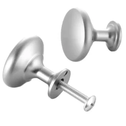 VEVOR Cabinet Knobs, 10 Pack, 1.18 Inch Black Zinc Alloy Drawer Pulls & Door Handles, Square Kitchen Solid Knobs Dresser Handles, Cupboard Hardware with Screws for Bathroom Closet Cabinets Drawers