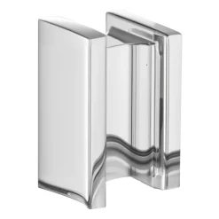 VEVOR Cabinet Knobs, 10 Pack, 1.42 Inch Zinc Alloy Drawer Pulls Door Handles, Rectangular Kitchen Dresser Solid Knobs, Cupboard Hardware with Screws for Bathroom Closet Cabinets Drawers, Chrome Color