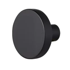 VEVOR Cabinet Knobs, 10 Pack, 1.26 Inch Black Zinc Alloy Drawer Pulls & Door Handles, Mushroom Kitchen Solid Knobs Dresser Handles, Cupboard Hardware with Screws for Bathroom Closet Cabinets Drawers