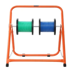 VEVOR Cable Caddy, Heavy Duty Steel Frame, Spool Holder for Electrical Wires, Portable Wire Dispenser for Up to 20 in Diameter Spools, 100 lbs Capacity for Cable Reels, Electrical Industrial Retail