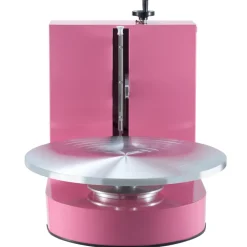 VEVOR Cake Decorating Machine, Cake Cream Spreading Coating Smearing Machine, Low Noise Cake Frosting Machine, Turntable with Adjustable Scraper, for 4