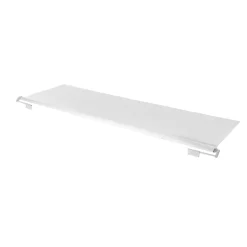 VEVOR Camper Awning Fabric Replacement, 1" to 13', Weatherproof Durable Slide Topper Awning with Bracket, Heavy Duty Slide Topper Awning with Stainless Steel Material, Fit for RV & Motorhome(White)