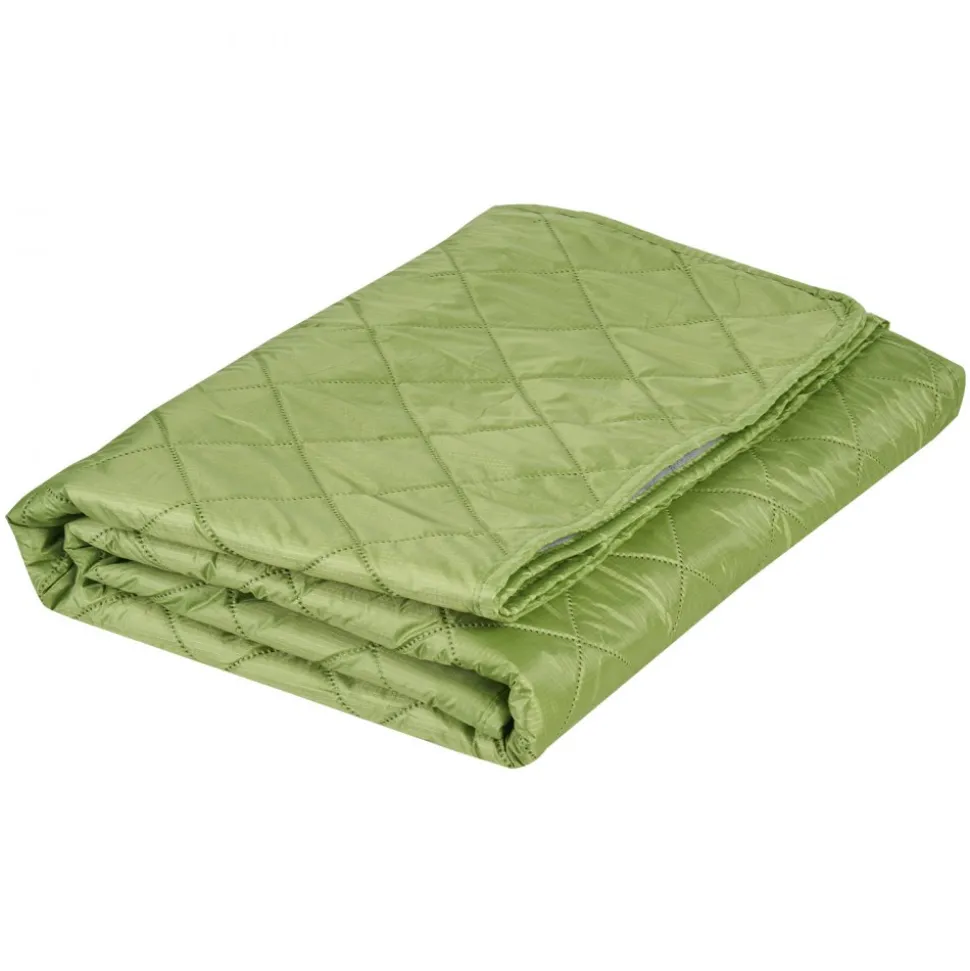 VEVOR Camping Blanket, Large Warm Stadium Blanket, Waterproof & Windproof, 330GSM Polyester Fleece, Flame Retardant, Great for Outdoors, Picnics, Hiking, Sports Events, Travel, 82" x 55", Bicolor