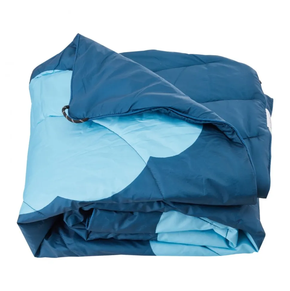 VEVOR Camping Blanket, Large Warm Wearable Stadium Blanket, Waterproof & Windproof, Polyester Fiber, Flame Retardant, Great for Outdoors, Picnics, Hiking, Sports Events, Travel, 75" x 52", Printed