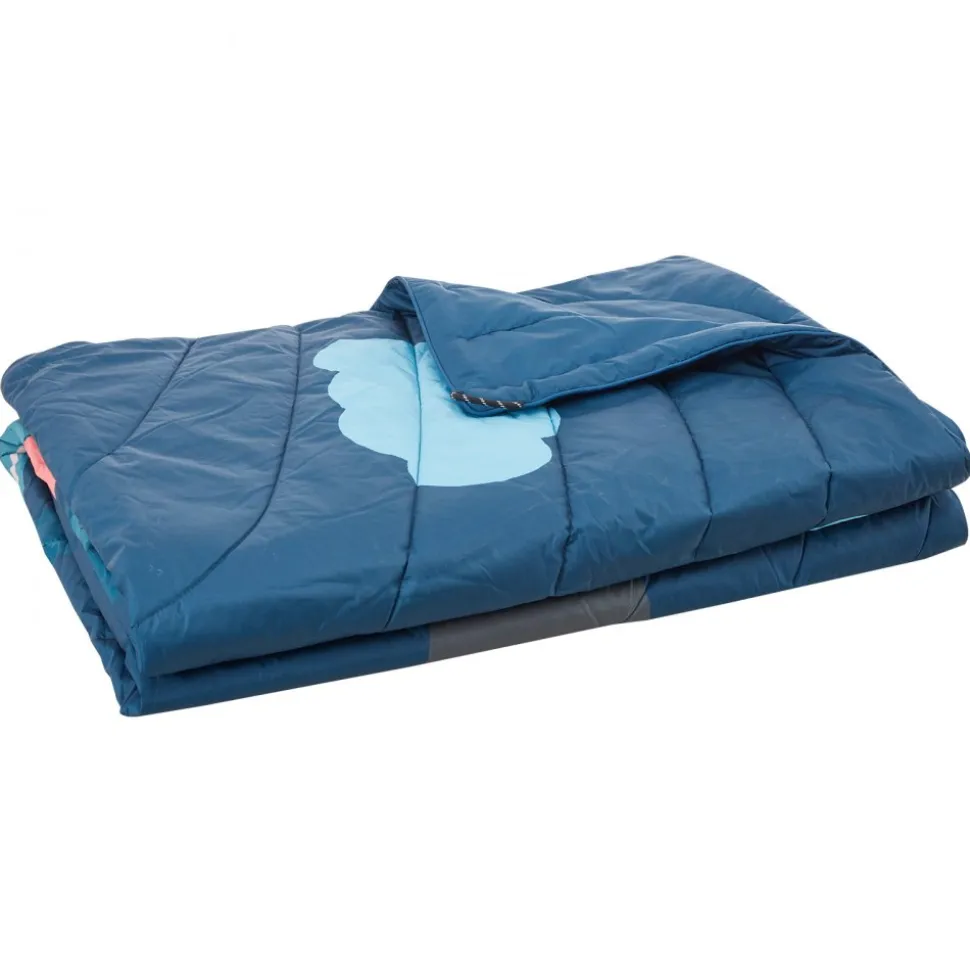 VEVOR Camping Blanket, Large Warm Wearable Stadium Blanket, Waterproof & Windproof, Polyester Fiber, Flame Retardant, Great for Outdoors, Picnics, Hiking, Sports Events, Travel, 75" x 52", Printed