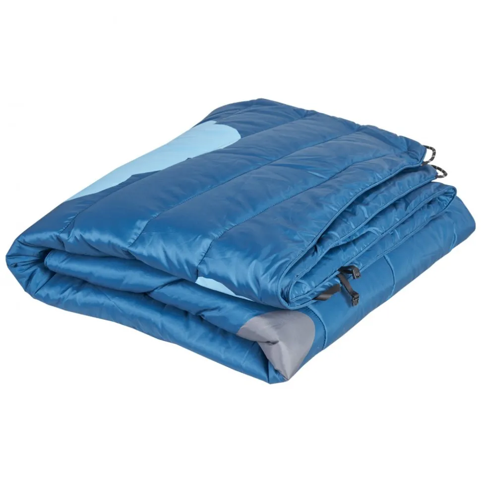 VEVOR Camping Blanket, Large Warm Wearable Stadium Blanket, Waterproof & Windproof, Polyester Fiber, Flame Retardant, Great for Outdoors, Picnics, Hiking, Sports Events, Travel, 75" x 52", Printed