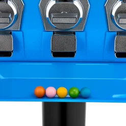 VEVOR Candy Vending Machine, Triple Compartment Candy Vending Machine with Stand, Gumball & Candies Vendings Machines with Built-In Cash Box, Detachable, Vintage Candies Dispenser for Shops, Arcades