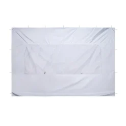 VEVOR Canopy Sidewalls, Fit for 10 x 10 ft Pop Up Canopy Tent, Tent Side Walls with Waterproof and Sunlight Protection Layer for Outdoor Event Tents, Vendor Booths, Camping (1 Sidewall Only, White)