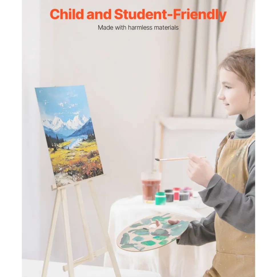 VEVOR Canvas Boards for Painting, 9 x 12 Inch White Canvases for Painting, 24 Pack Painting Canvas Panels for Sketching, Acrylic and Oil Painting, Watercolor, Paint Canvas for Kids and Professionals
