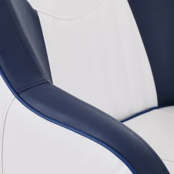 VEVOR Captain Bucket Seat, Pontoon Boat Seat with Thickened Sponge Padding, Boat Captain Chair for Fishing Boat, Sightseeing Boat, Speedboat, Canoe, 1-Piece
