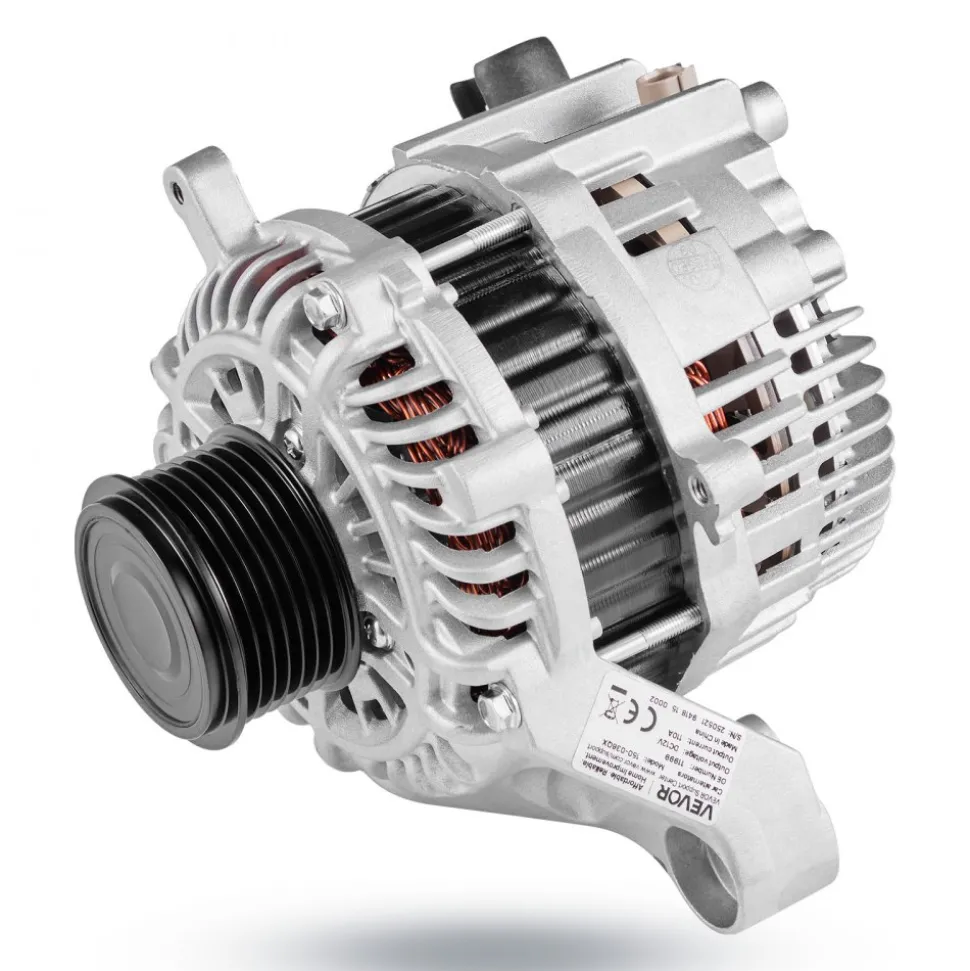 VEVOR Car Alternator 11999, Compatible with Honda Accord L4 2.4L 2013-2017, Automotive Replacement Alternator with Aluminum Housing and Pure Copper Round Coil, 31100-5A2-A02, AHGA88, 14489, A5TL0581ZC