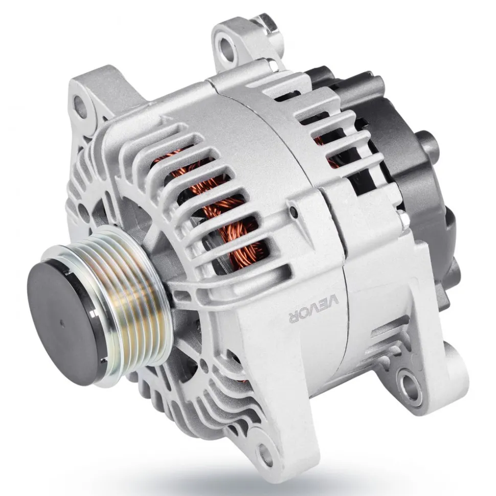 VEVOR Car Alternator 11491, Compatible with Hyundai Sonata 2.4L 2010-2013, Kia Optima 2.4L 2011-2013, Automotive Replacement Alternator with Aluminum Housing and Pure Copper Round Coil, 37300-2G150