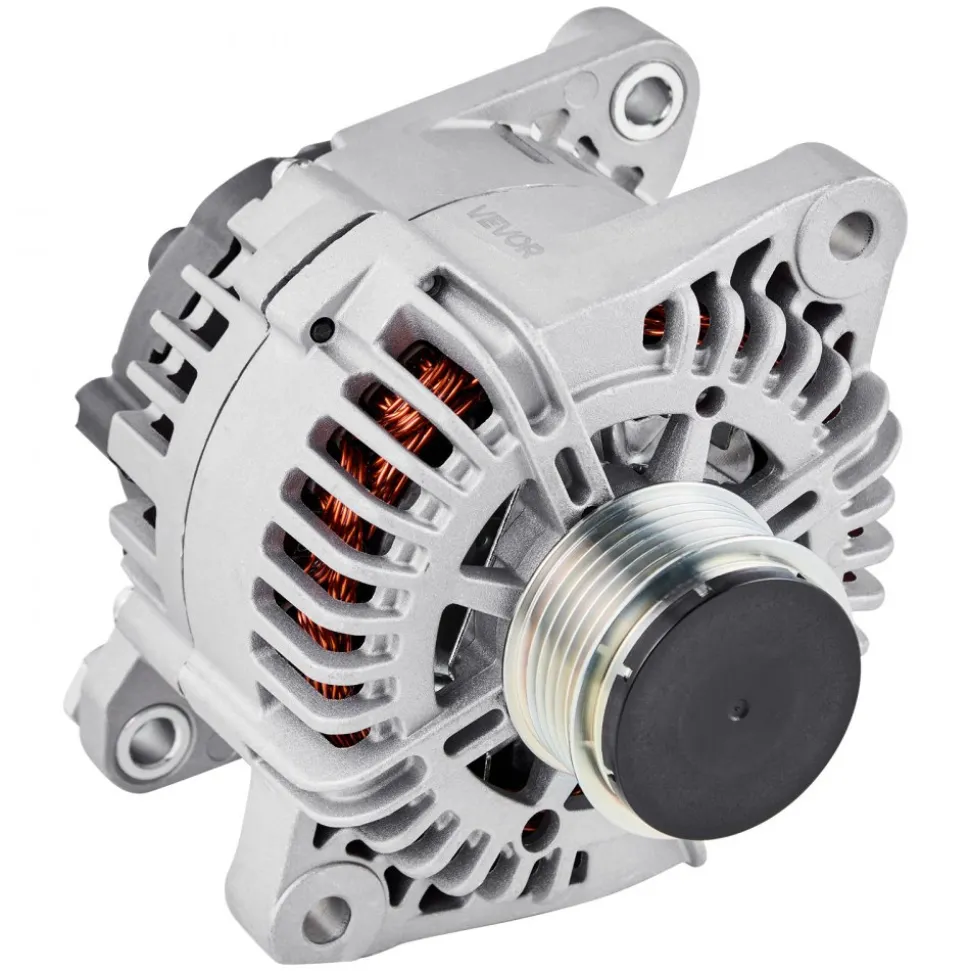 VEVOR Car Alternator 11491, Compatible with Hyundai Sonata 2.4L 2010-2013, Kia Optima 2.4L 2011-2013, Automotive Replacement Alternator with Aluminum Housing and Pure Copper Round Coil, 37300-2G150