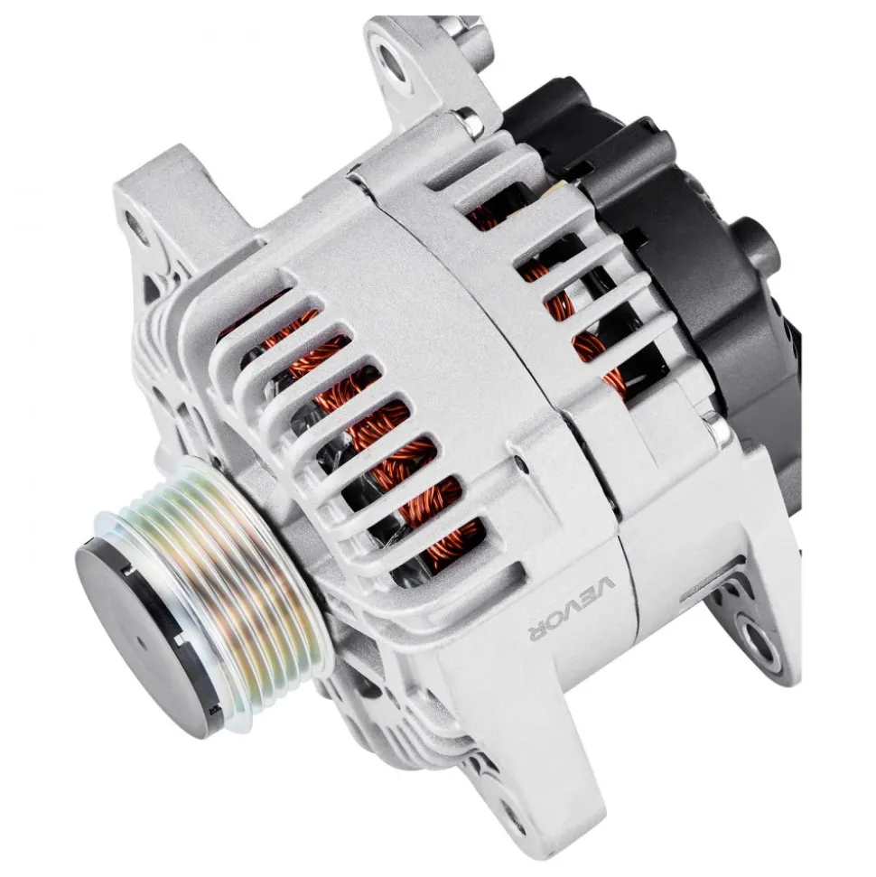 VEVOR Car Alternator 11491, Compatible with Hyundai Sonata 2.4L 2010-2013, Kia Optima 2.4L 2011-2013, Automotive Replacement Alternator with Aluminum Housing and Pure Copper Round Coil, 37300-2G150