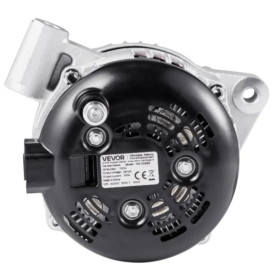 VEVOR Car Alternator 11252, Fit for Buick Enclave Base 3.6L 2012-2013, Chevy Traverse LT 2009-2016, GMC Acadia SLT 2007-2015, Saturn Outlook V6 2007-2010, Automotive Replacement Alternator 25815839