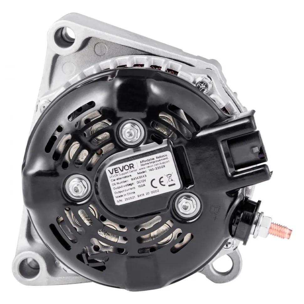 VEVOR Car Alternator 84143543, Fit for Chevy Express 2500 V6 4.3L, V8 6.0L 2018-2019, GMC Sierra 1500 2014-2016, Yukon 2015-2019, Automotive Replacement Alternator 104211-8340, 22747894, TN1042119110