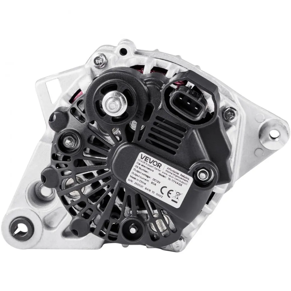 VEVOR Car Alternator 11311N, Fit for KIA Spectra5 L4 2.0L 2007-2009, Soul 2010-2011, for HYUNDAI Elantra L4 2.0L 2007-2012, Automotive Replacement Alternator 211311, 2655635, 3730023650, 40046020