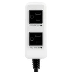 VEVOR Carbon Dioxide Monitor, CO2 Controller with Temperature and Humidity Display, NDIR Sensor, Carbon Dioxide Detector for Bedside, Home, Office, Car, Lightweight & Portable