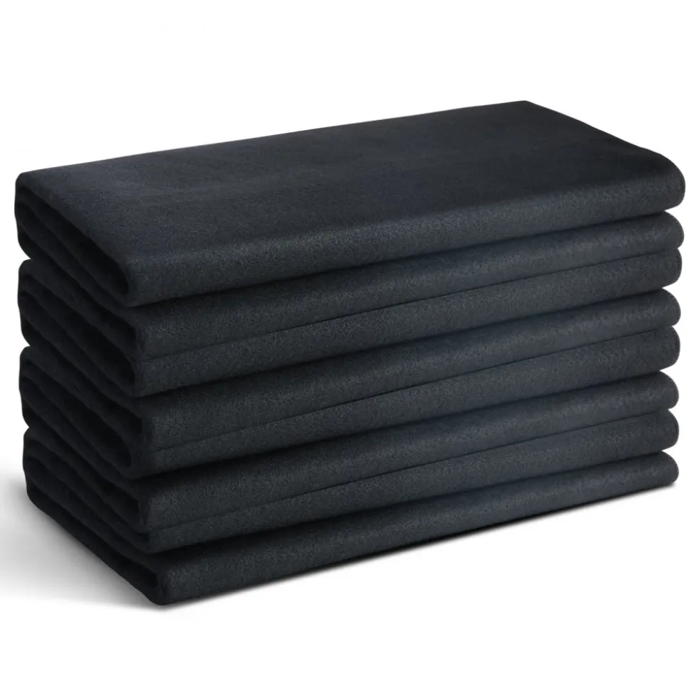 VEVOR Carbon Felt Welding Blanket 4 Pack, 37" x 36" Flame Retardant Welding Blanket, Up To 1800°F Heat Resistant Blanket Set, Cuttable Carbon Fiber Fire Retardant Insulation Welding Mat Pad