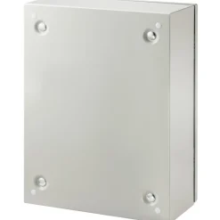VEVOR Carbon Steel Electrical Box, 16x12x6 inches, Hinged Cover, IP66 Waterproof & Dust Resistant, Suitable for Outdoor Use, Includes Mounting Plate
