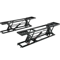 VEVOR Car Lift, 7,000 LBS Capacity Portable Car Lift, with Extended-Length Plates, 26.8