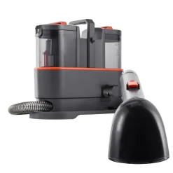 VEVOR Carpet Cleaner Machine, 50.72 oz Clean Water Tank & 27.05 oz Dirty Water Tank, Portable Upholstery Shampooer, 11.5Kpa Handheld Furniture Extractor, Spot and Stain Deep Cleaner for Rug Couch Car