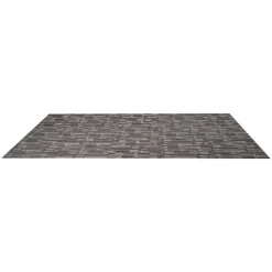 VEVOR Carpet Tiles Reusable 24x24 inch, 24 PCS Modular Carpet Square Rug, Commercial Floor Soft Padded for Seamless Cover 96sq.ft, Easy DIY for Living Room Bedroom Office Indoor,Dark Brown