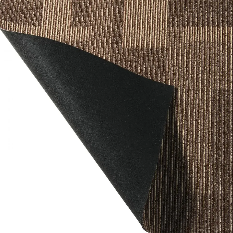 VEVOR Carpet Tiles Reusable, 20"x 20" Carpet Squares With Padding Attached, Soft Padded Carpet Tiles, Easy Install DIY for Bedroom Living Room Indoor Outdoor (20 Tiles, Dark Gray)