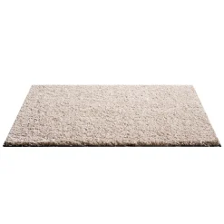 VEVOR Carpet Tiles 18x18 inch, 10 Pack Carpet Square Rug Detachable & Damage-free, Self Adhesive Home Floor Soft Plush Padded for 22.5sq.ft Coverage, Easy DIY for Living Room & Bedroom, Light Brown