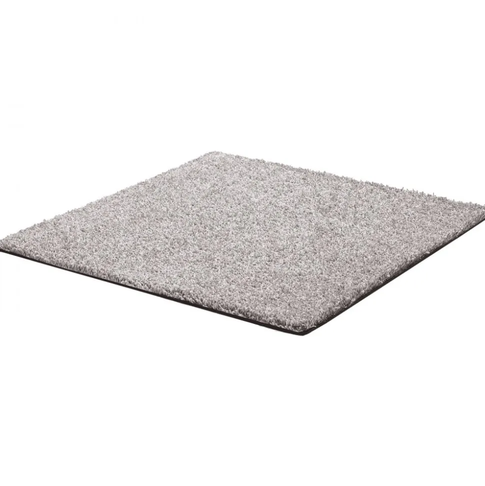 VEVOR Carpet Tiles 18x18 inch, 10 Pack Carpet Square Rug Detachable & Damage-free, Self Adhesive Home Floor Soft Plush Padded for 22.5sq.ft Coverage, Easy DIY for Living Room & Bedroom, Dark Brown