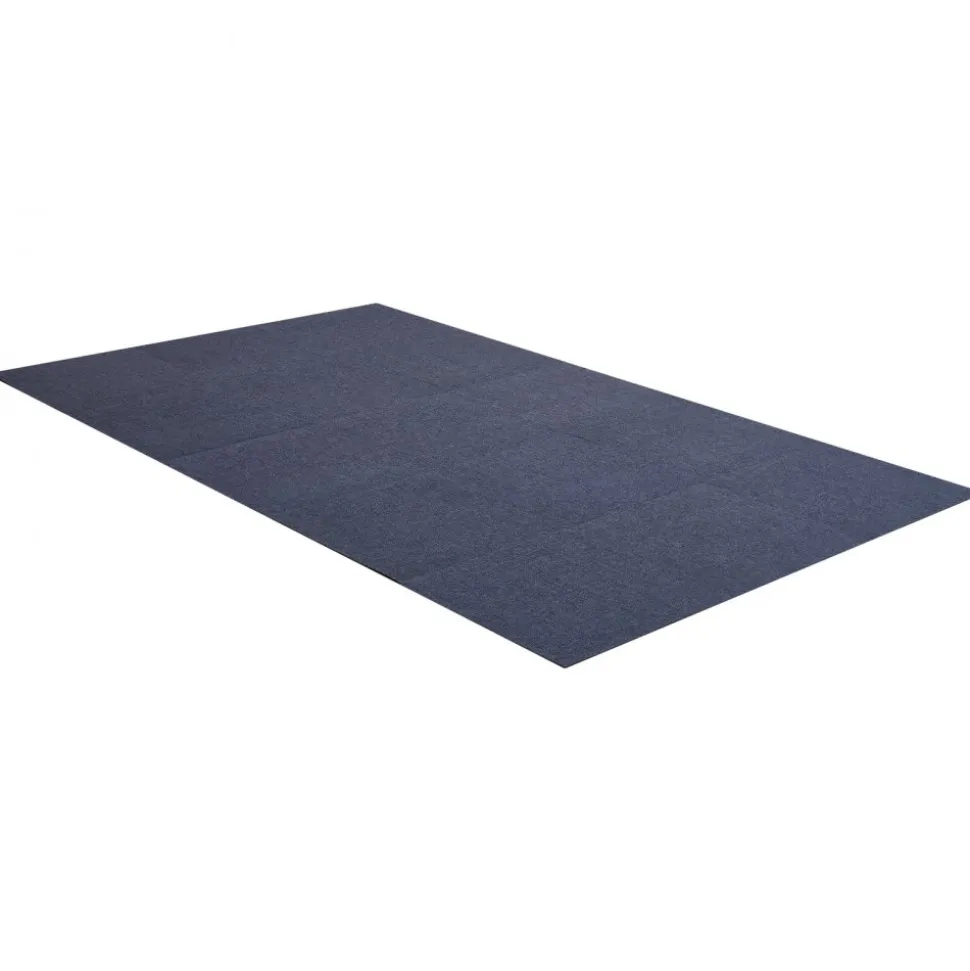 VEVOR Carpet Tiles 24x24 inch, 15 Pack Peel and Stick Carpet Square Rug, Self Adhesive Commercial Floor Soft Padded for Seamless Cover 60sq.ft², Easy DIY Replacement for Living Room Office,Gray