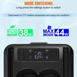 VEVOR Car Refrigerator, 12 Volt Car Armrest Refrigerator Fridge, 15 L Single Zone Portable Freezer, -4℉-68℉ Adjustable Range, 12/24V DC and 100-240V AC Compressor Cooler for Outdoor, Camping