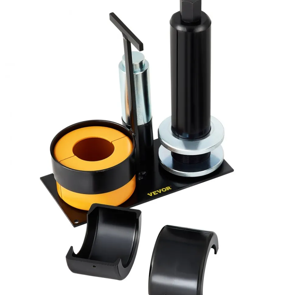 VEVOR Carrier & Pinion Bearing Puller, Compatible with Dana 30, 40, 60, 70, Ford 9" Bearings, Pinion Puller Tool with 2 Clamshells, 45# Steel Clamshell Carrier Bearing Puller for Auto Repair