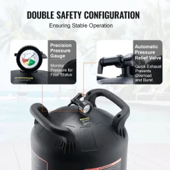 VEVOR Cartridge Pool Filter, 525Sq. Ft Filter Area Inground Pool Filter, Above Ground Swimming Pool Filtration Filter System with Upgrade Filter &Leak-proof, for Hot Tubs, Spa, Inflatable Pool
