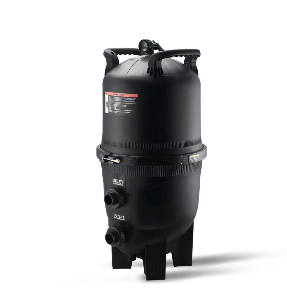 VEVOR Cartridge Pool Filter, 325Sq. Ft Filter Area Inground Pool Filter, Above Ground Swimming Pool Filtration Filter System with Upgrade Filter &Leak-proof, for Hot Tubs, Spa, Inflatable Pool