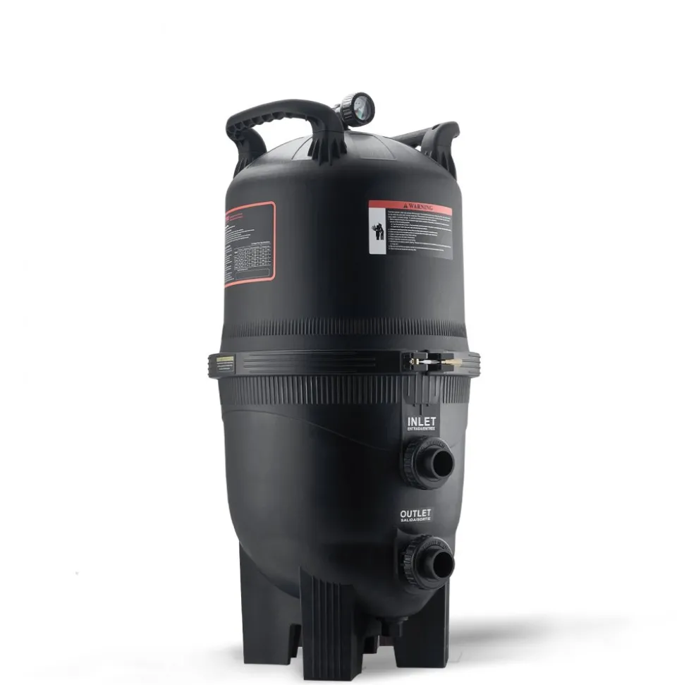 VEVOR Cartridge Pool Filter, 325Sq. Ft Filter Area Inground Pool Filter, Above Ground Swimming Pool Filtration Filter System with Upgrade Filter &Leak-proof, for Hot Tubs, Spa, Inflatable Pool