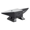 VEVOR Cast Iron Anvil, 22 Lbs/10kg Single Horn Anvil, with Large Countertop and Stable Base, High Hardness Rugged Round Horn Anvil Blacksmith, for Shaping, Bending